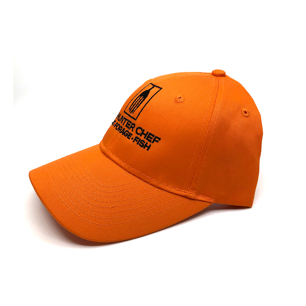 SCI SHOW - Blaze Orange Hat - pick up at the show - The Hunter Chef